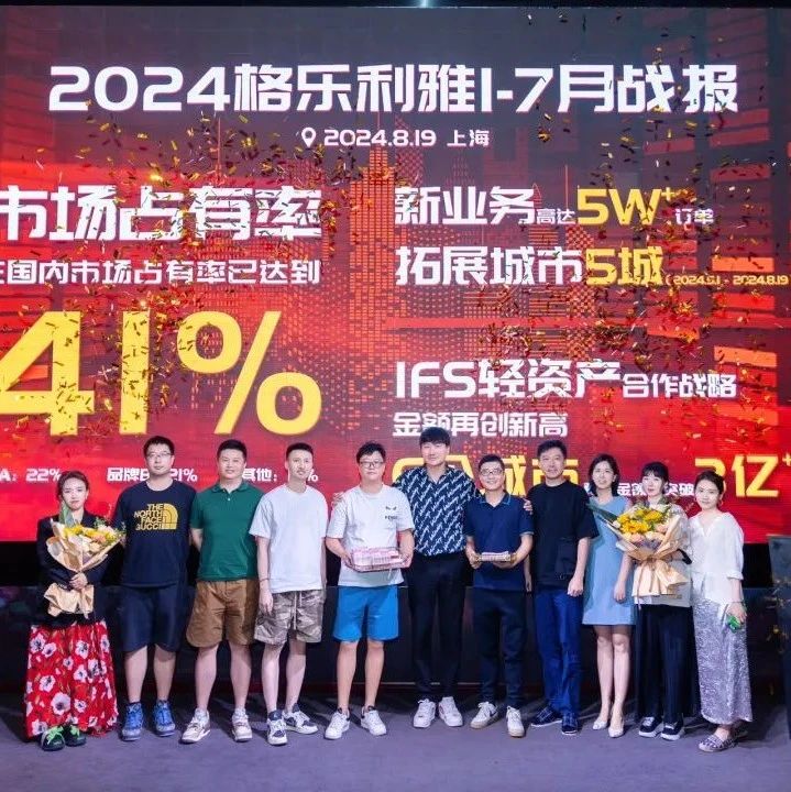 市場占有率41%！2024格樂利雅戰(zhàn)報系統(tǒng)